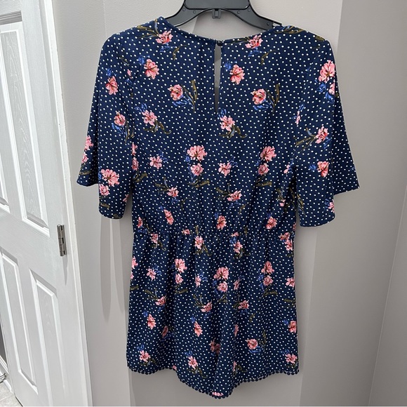 Altar’d State Floral Polka Dot Romper-Sm - Picture 4 of 6